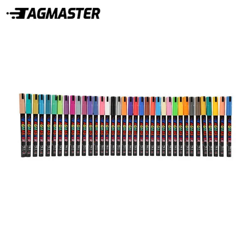 Vibrant Multi-Color Marker Pens – Perfect For Stone Painting, T-Shirt Customization, Fabric Bags, And Art Classes
